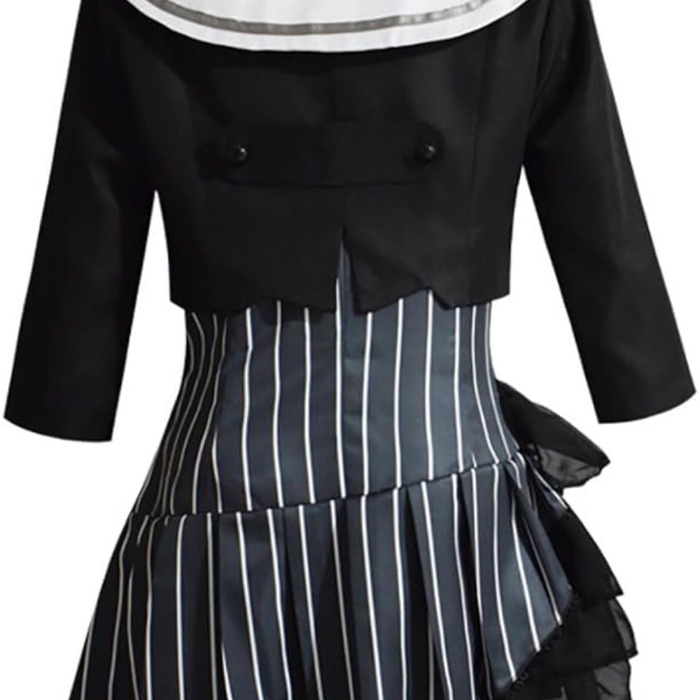 Black Sailor-Style Dress / Akiyama Mizuki Cosplay - Picture 2 of 11
